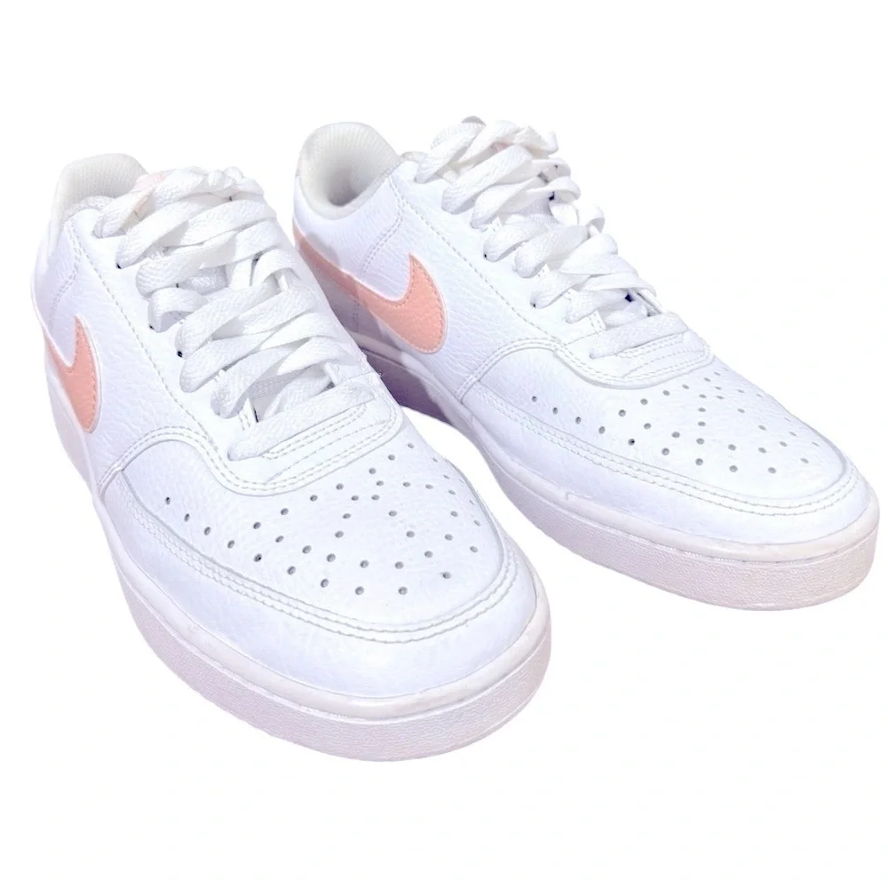 Nike Court Vision Low 'Washed Coral' CD5434-105 Sz 7.5